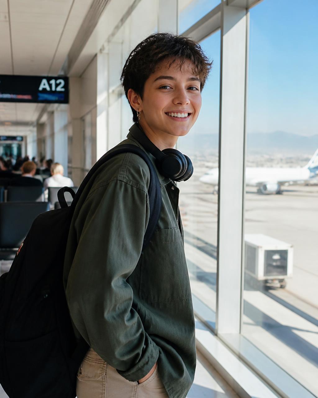 Gatemate travel identity portrait for Alex